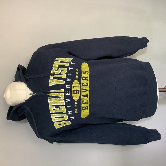 Other - Retro Champion Quarter Zip Hoodie - Size M - Buena Vista University - P2P 21”